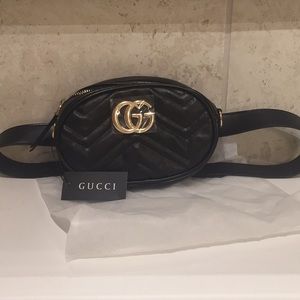 GG (faux) marmot fanny pack